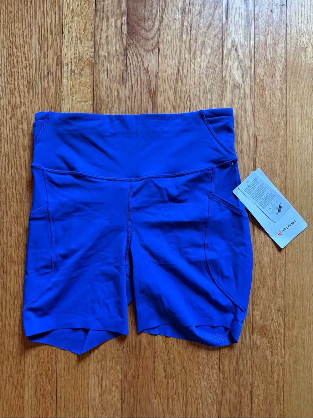 lululemon athletica Electric Blue Women's Bike Shorts size 8
